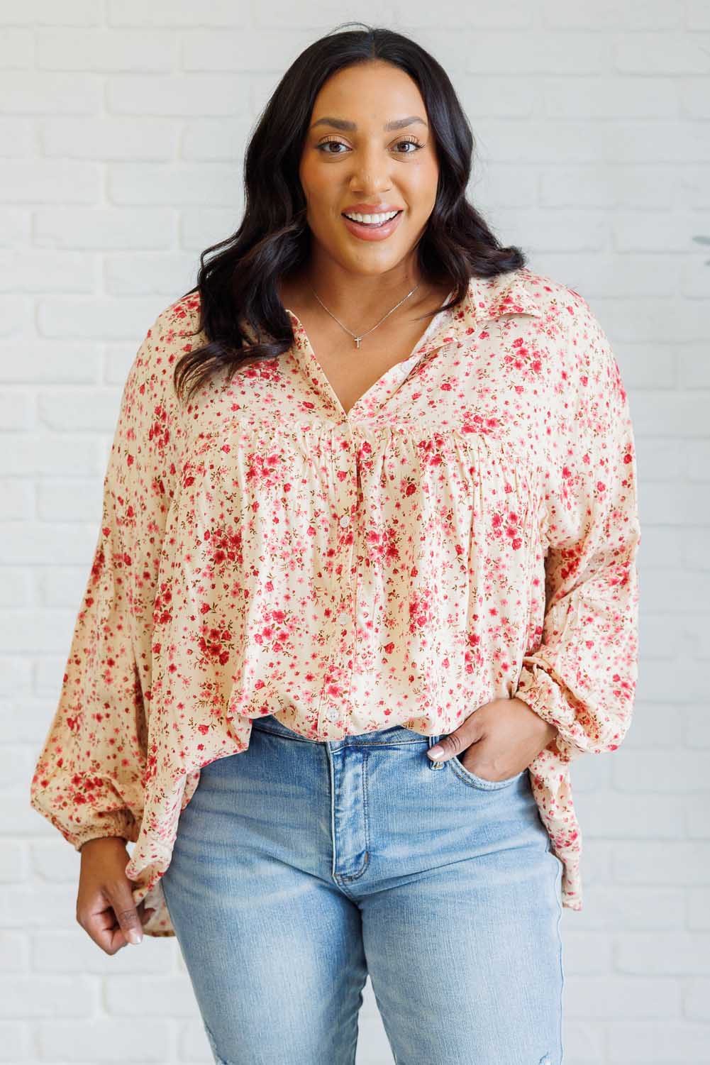 Benson Button-Down Blouse