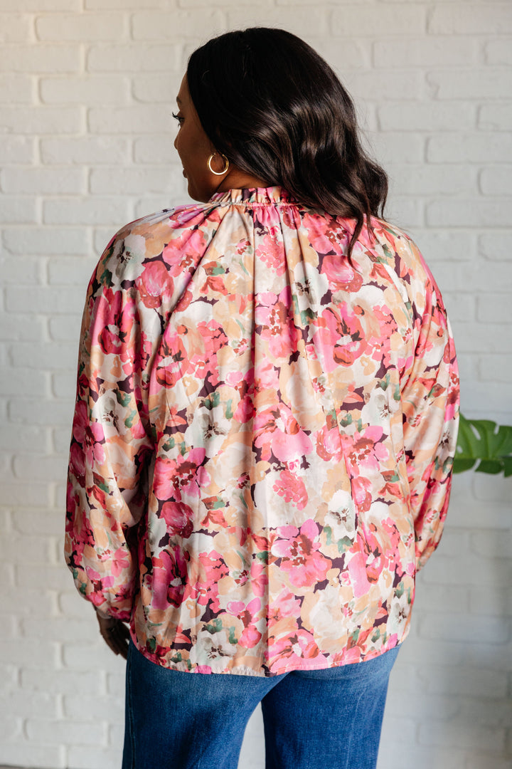 Fatima Floral Blouse (Reg + Plus)