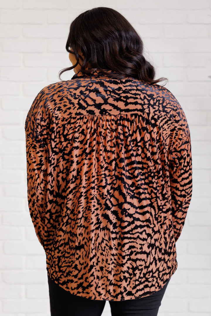 Kamonte Animal Print Blouse