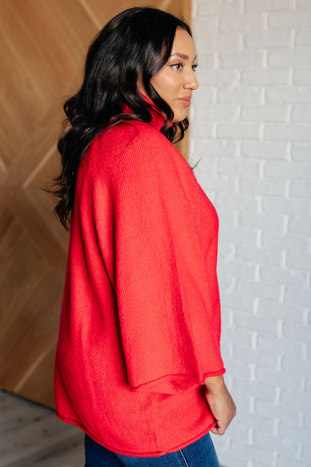 Cherry Turtleneck Sweater (Small to 3XL)