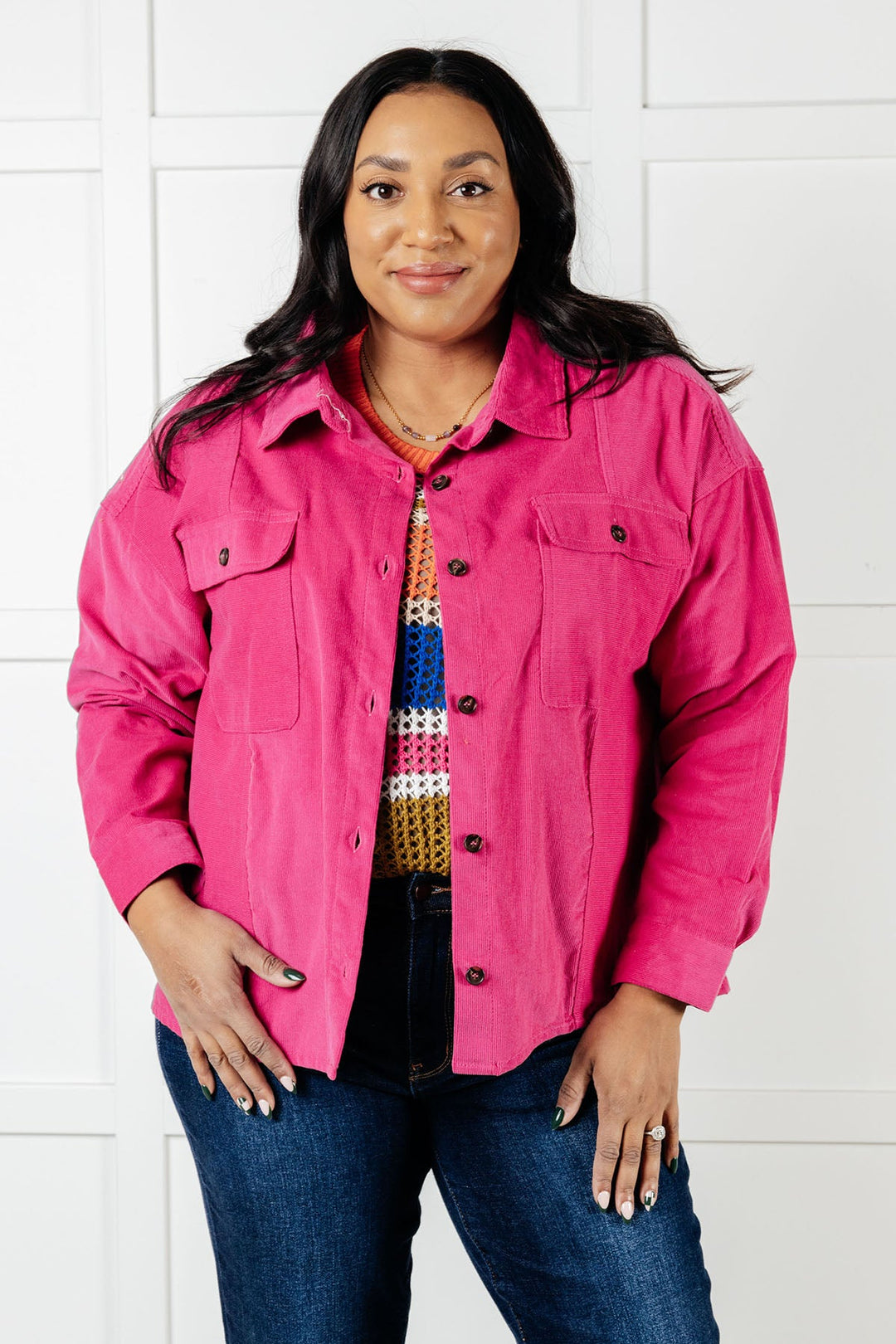 Pretty In Pink Jacket (Small to 3XL)