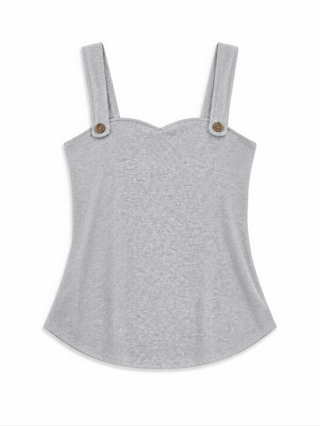 Ribbed Sweetheart Neckline Tank
